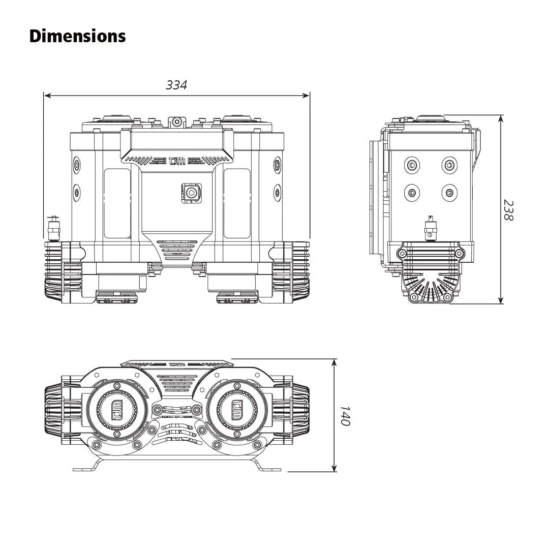 TJM PRO SERIES TWIN AIR COMPRESSOR