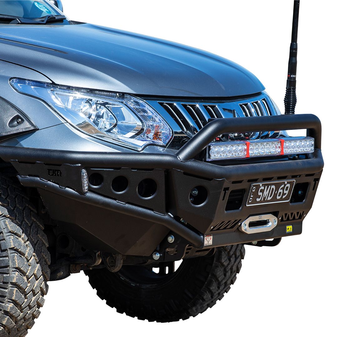 MITSUBISHI TRITON MQ (2015-2018)-TJM CHASER STEEL BULLBAR