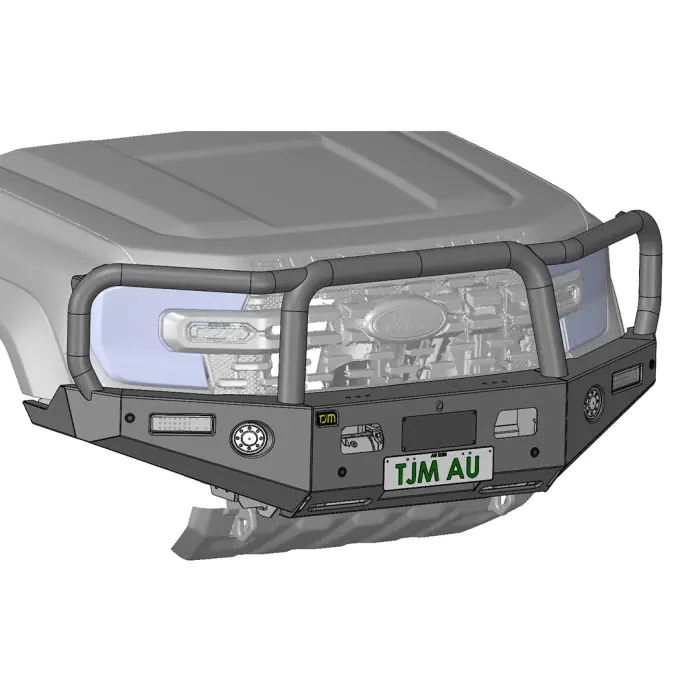 FORD RANGER SUPER DUTY (2025+)-TJM TRADESMAN STEEL BULLBAR