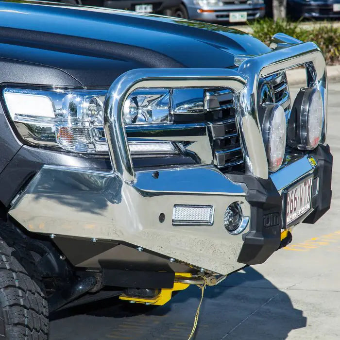 TJM Signature Bull Bar Polished Alloy