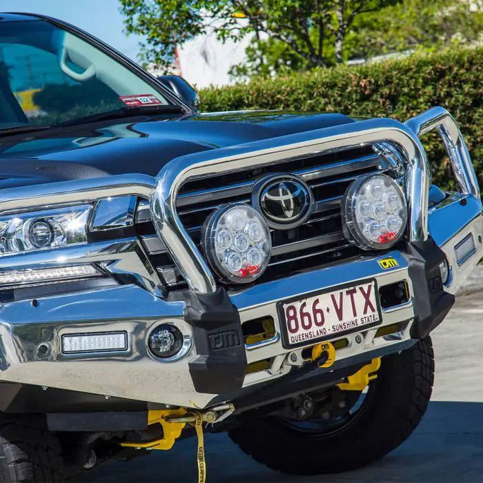 TJM Signature Bull Bar Polished Alloy