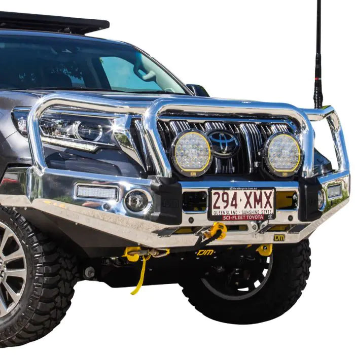 TJM Signature Bull Bar Polished Alloy