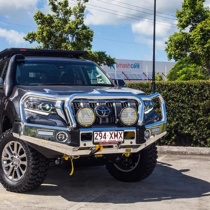 TJM Signature Bull Bar Polished Alloy