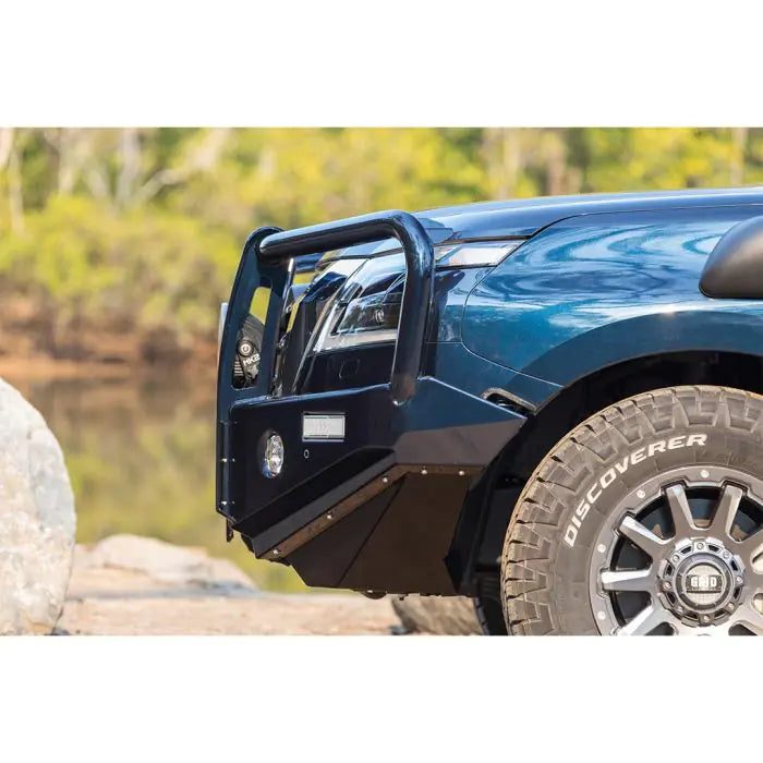 TJM Outback Bull Bar Black Steel