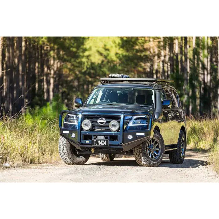TJM Outback Bull Bar Black Steel