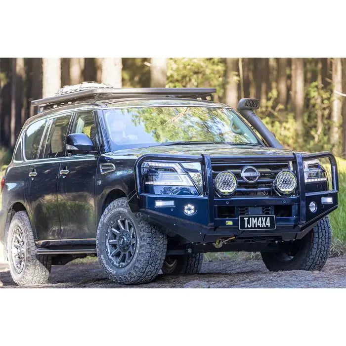 TJM Outback Bull Bar Black Steel