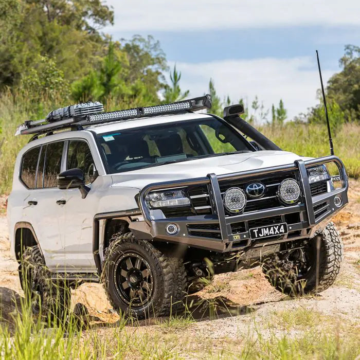 TJM Outback Bull Bar Black Steel