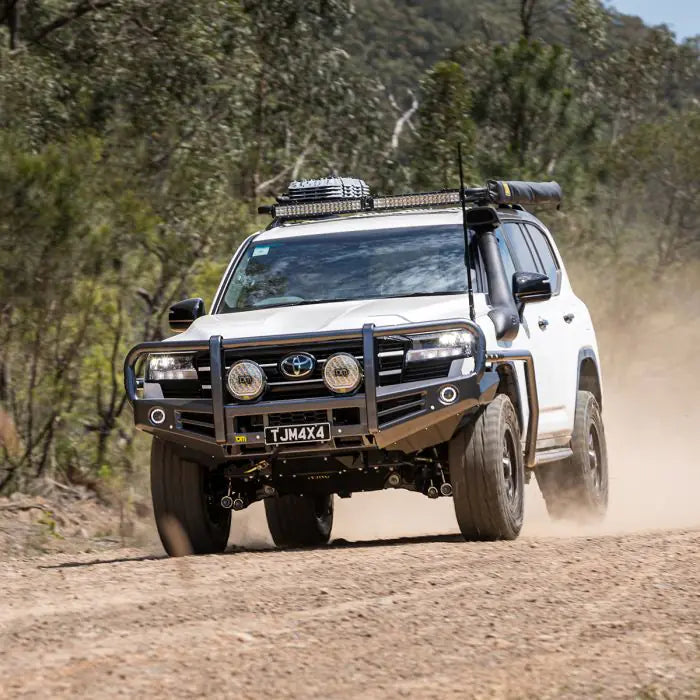 TJM Outback Bull Bar Black Steel