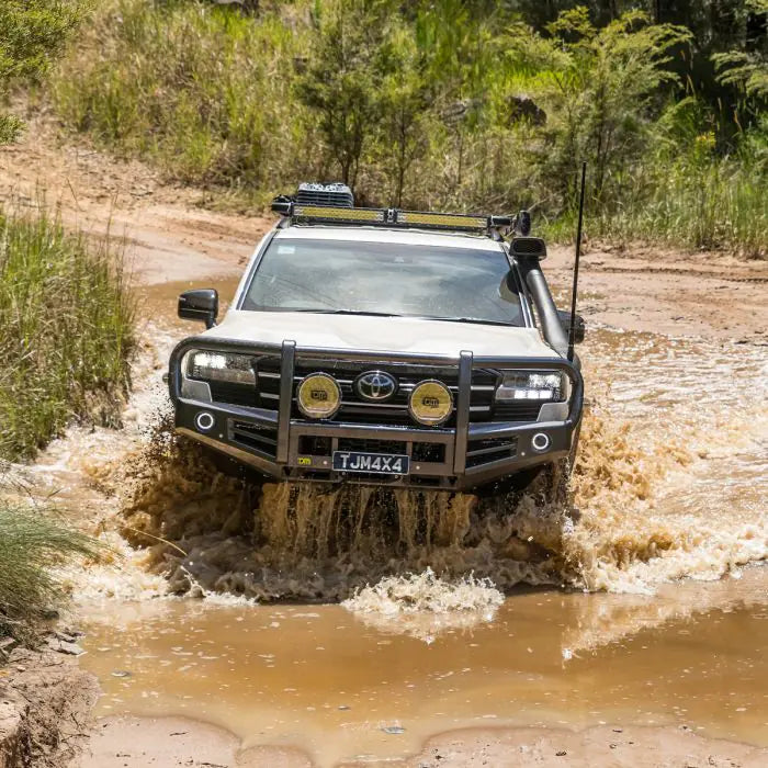 TJM Outback Bull Bar Black Steel