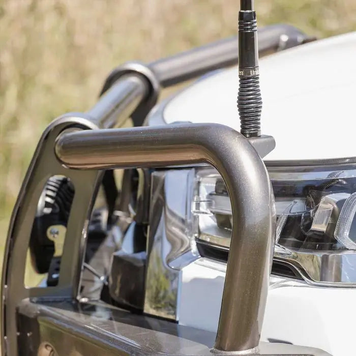 TJM Outback Bull Bar Black Steel