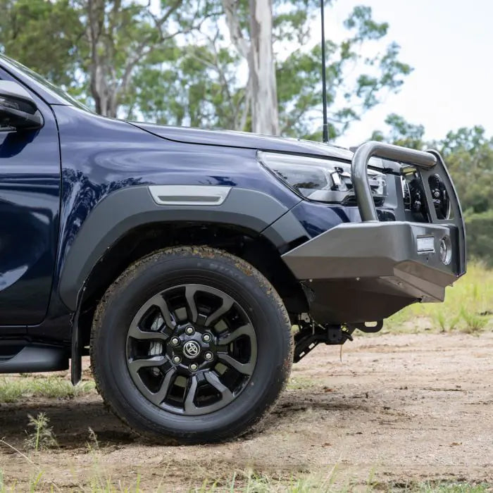 TJM Outback Bull Bar Black Steel