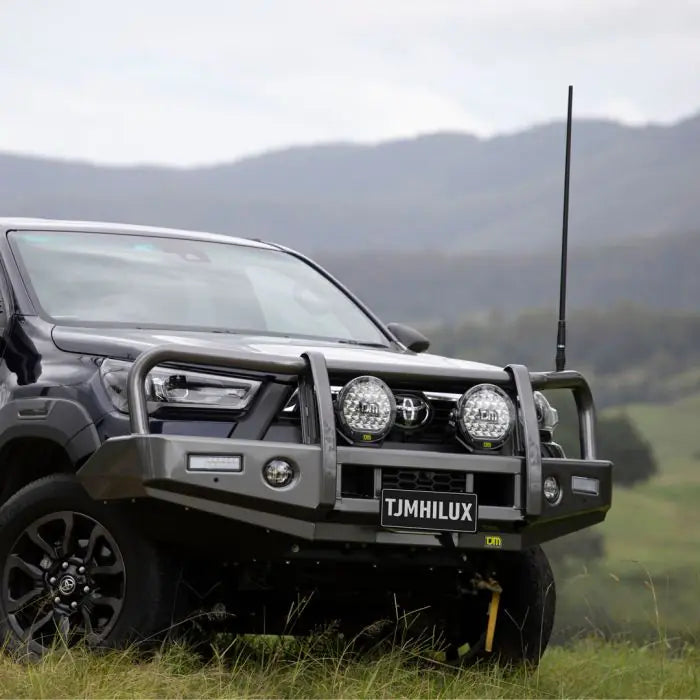 TJM Outback Bull Bar Black Steel