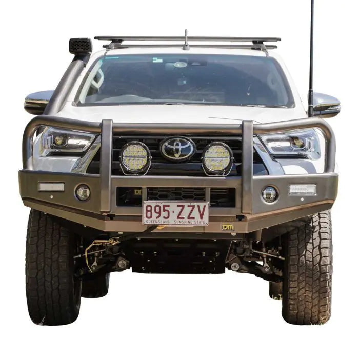 TJM Outback Bull Bar Black Steel
