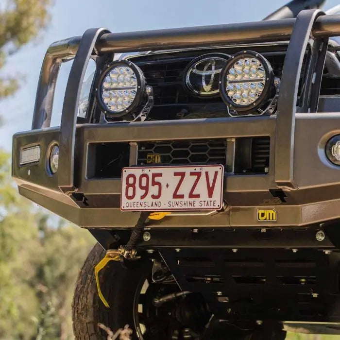 TJM Outback Bull Bar Black Steel