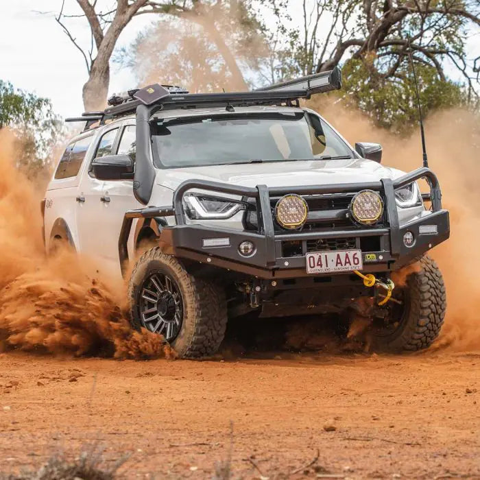 TJM Outback Bull Bar Black Steel
