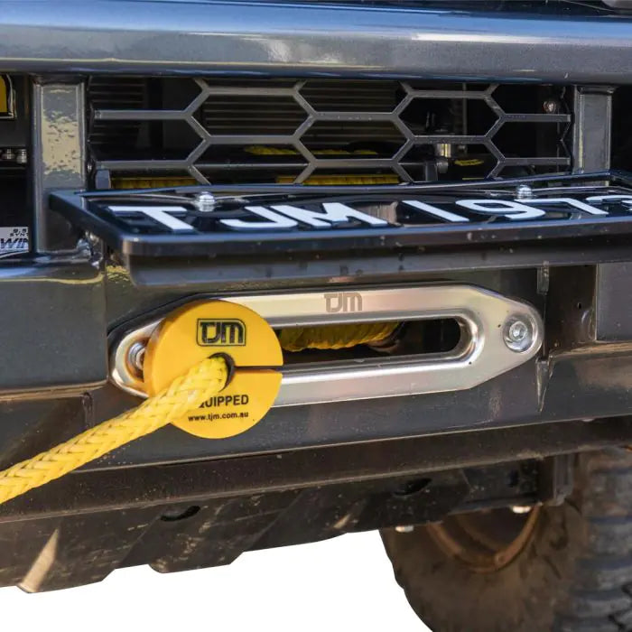 TJM Outback Bull Bar Black Steel