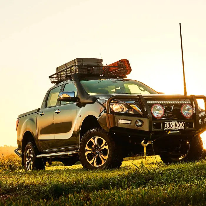 TJM Outback Bull Bar Black Steel