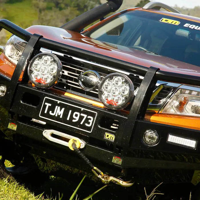 TJM Outback Bull Bar Black Steel