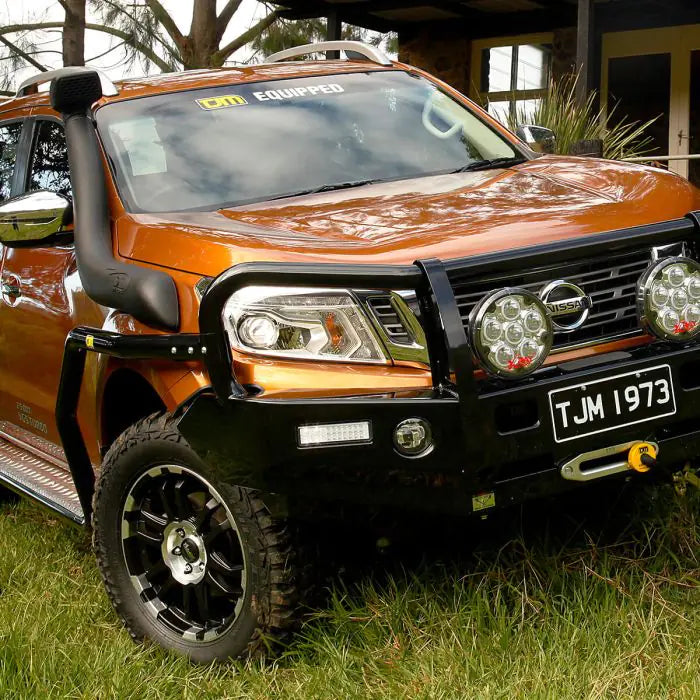 TJM Outback Bull Bar Black Steel