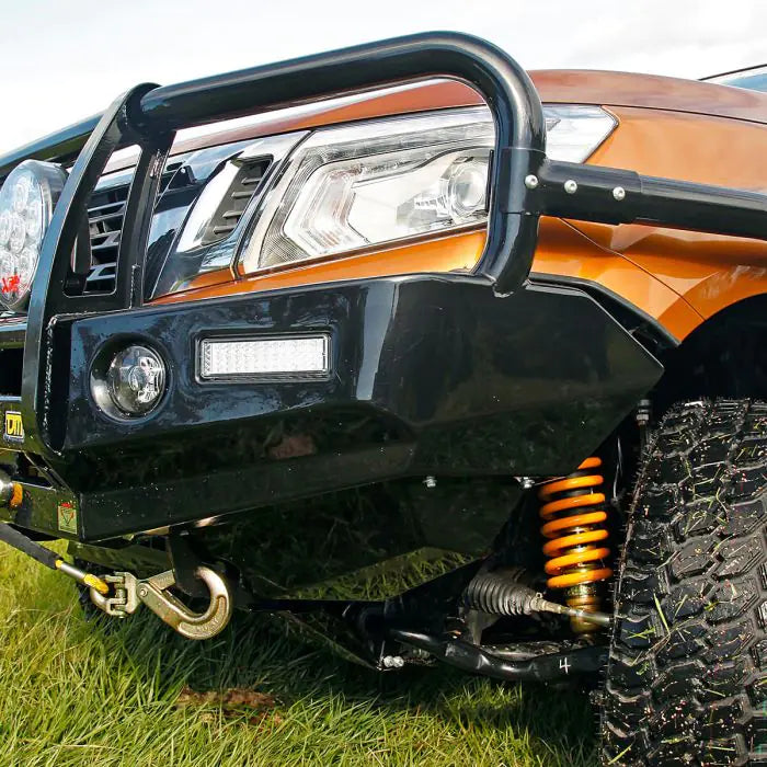 TJM Outback Bull Bar Black Steel