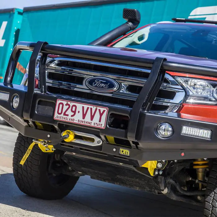 TJM Outback Bull Bar Black Steel