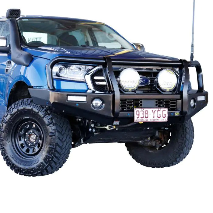 TJM Outback Bull Bar Black Steel