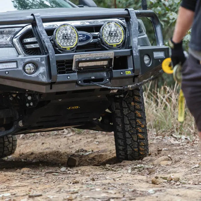TJM Outback Bull Bar Black Steel