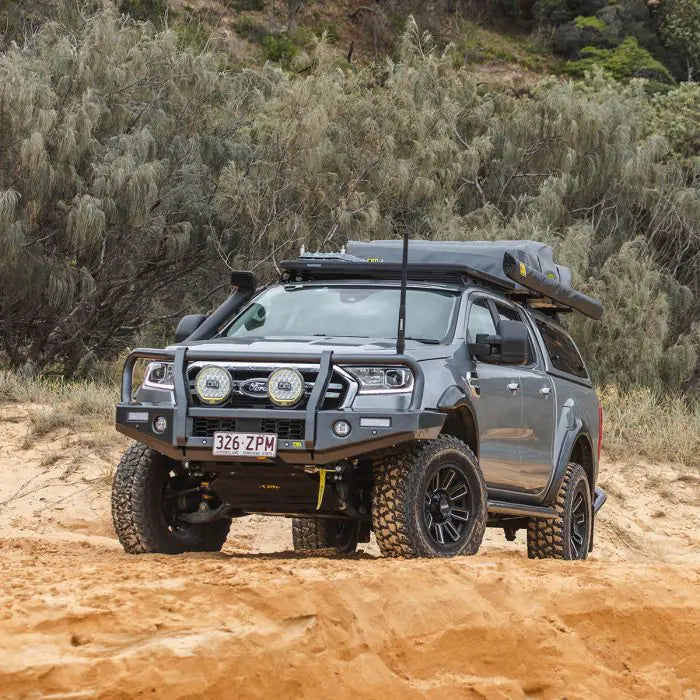 TJM Outback Bull Bar Black Steel
