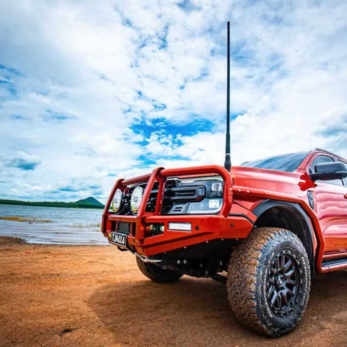 TJM Outback Bull Bar Black Steel