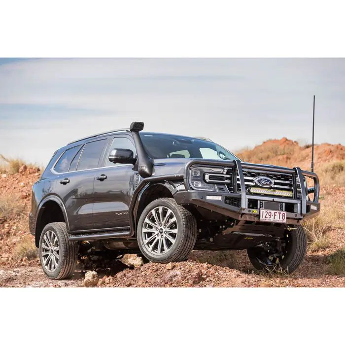 TJM Outback Bull Bar Black Steel