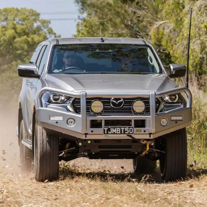 TJM Outback Bull Bar Black Steel