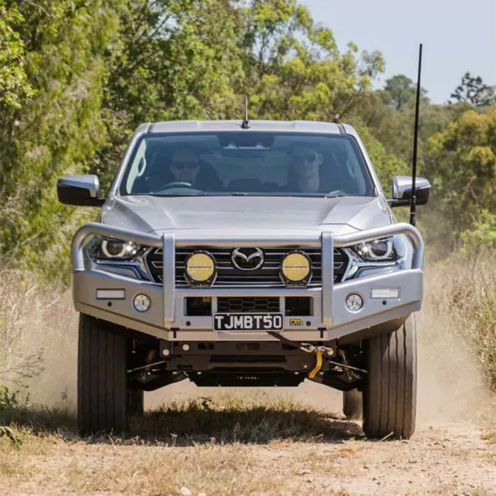 TJM Outback Bull Bar Black Steel