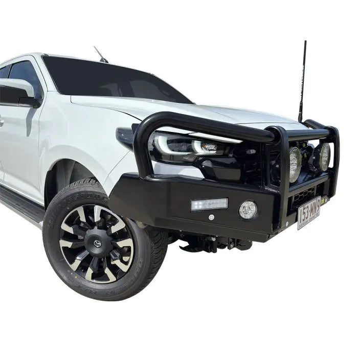 TJM Outback Bull Bar Black Steel