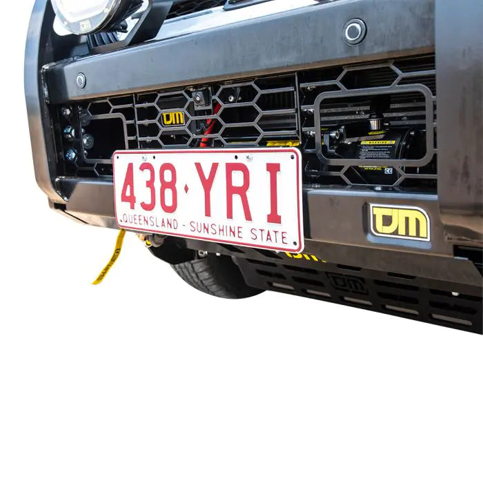 TJM Outback Bull Bar Black Steel