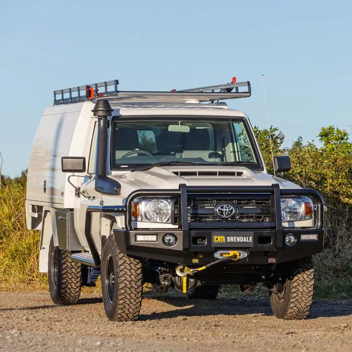TJM Outback Bull Bar Black Steel