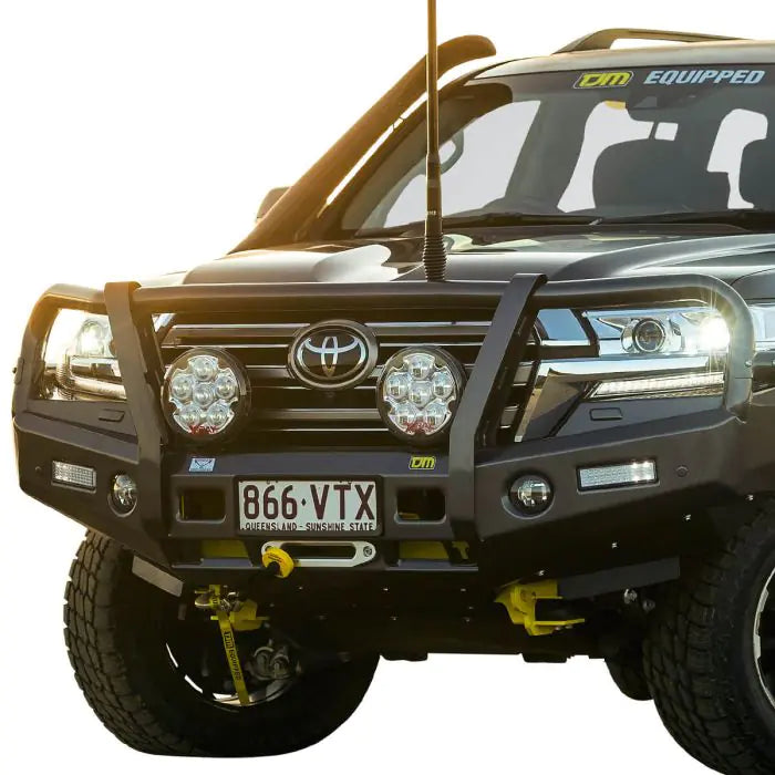 TJM Outback Bull Bar Black Steel