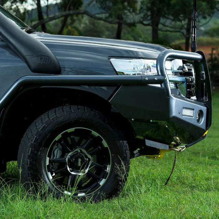 TJM Outback Bull Bar Black Steel
