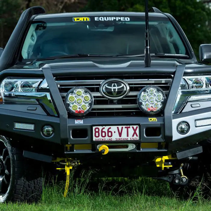TJM Outback Bull Bar Black Steel