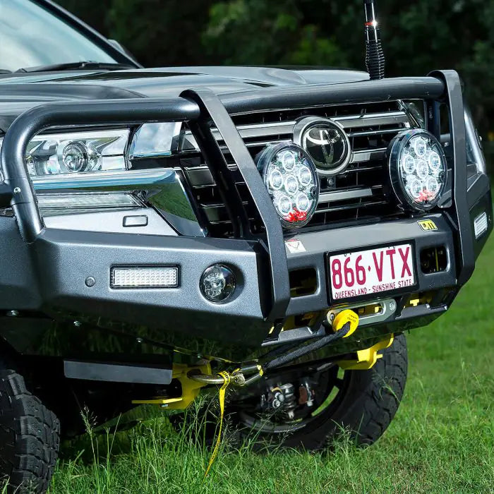 TJM Outback Bull Bar Black Steel