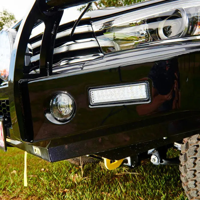 TJM Outback Bull Bar Black Steel