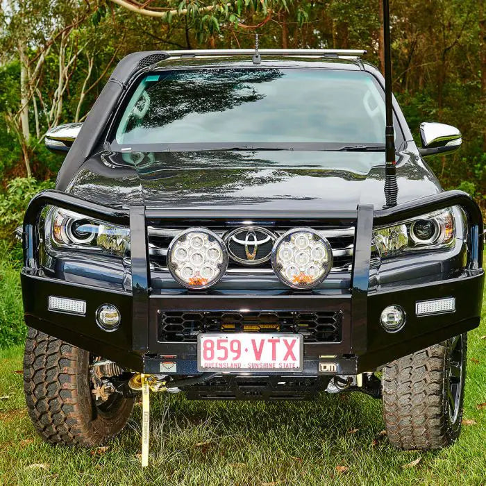TJM Outback Bull Bar Black Steel