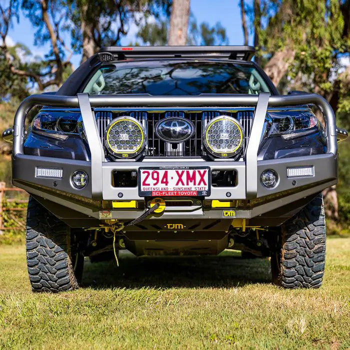 TJM Outback Bull Bar Black Steel