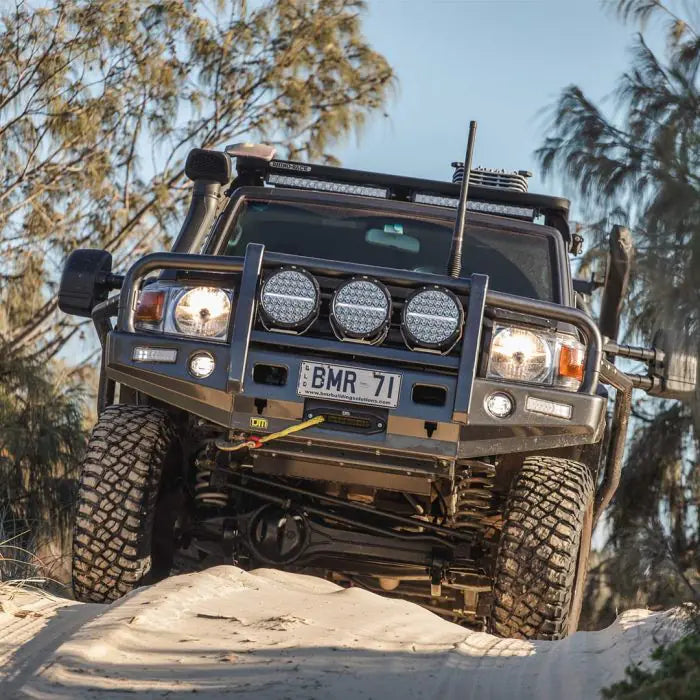 TJM Outback Bull Bar Black Steel