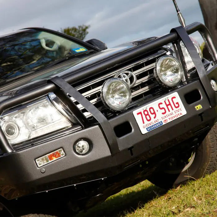 TJM Outback Bull Bar Black Steel