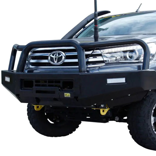 TJM Tradesman Bull Bar Black Steel