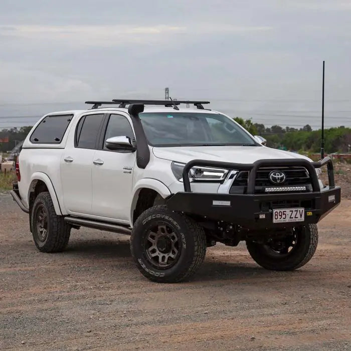 TJM Tradesman Bull Bar Black Steel
