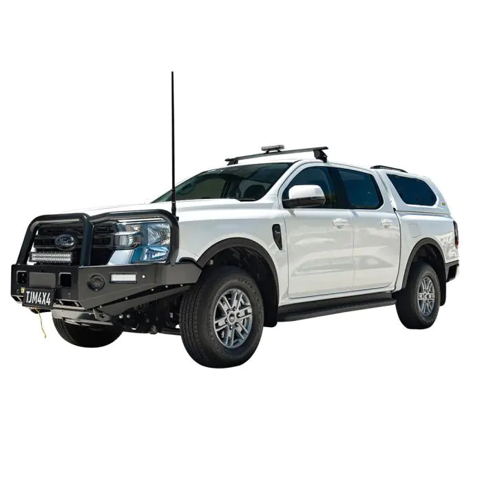 TJM Tradesman Bull Bar Black Steel