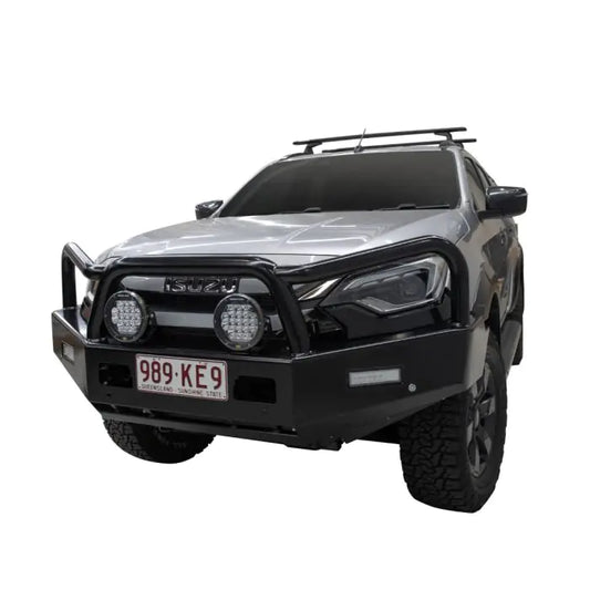 TJM Tradesman Bull Bar Black Steel