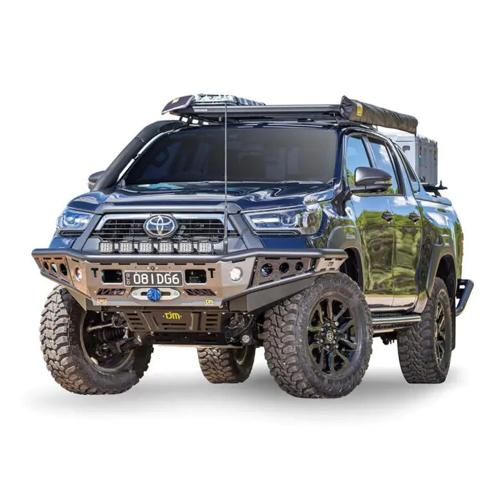 TJM Chaser Bull Bar Black Steel (with Camera)