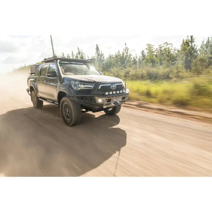 TJM Chaser Bull Bar Black Steel (with Camera)